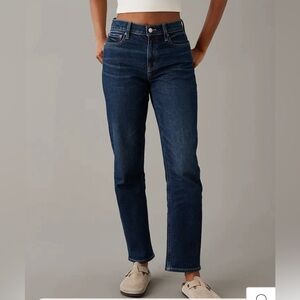 American Eagle Stretch High-Waisted Straight Leg Jean